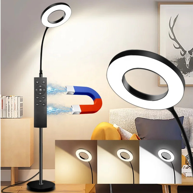 2 Years Warranty Long Life Timer Quick and Easy Assembly Gooseneck Reading Floor Lamp Light Up Your Life for Indoor Living Room