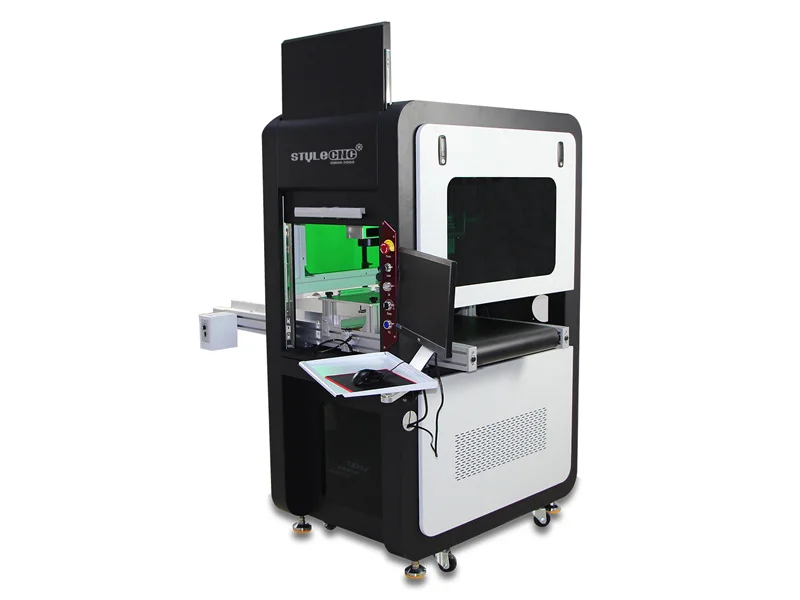 Fiber Laser Marking Machine with CCD Visual Positioning System