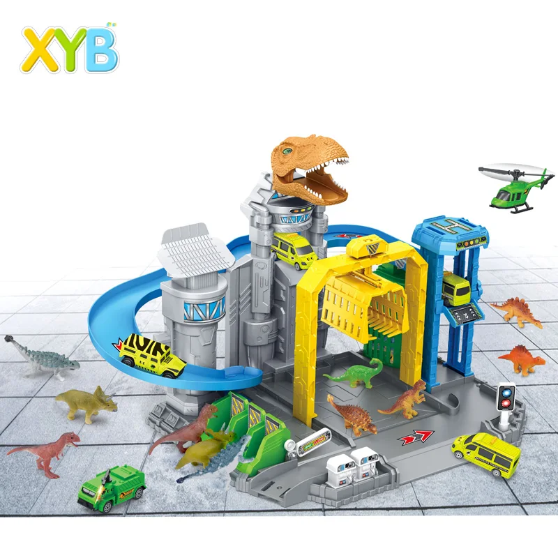 
Wholesale Dinosaur Jurassic Research Center toys scene set simulation toy Soft big Dinosaur for Kids 