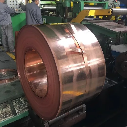Лидер продаж медная полоса Заводская индивидуальная катушка 99.9% чистая