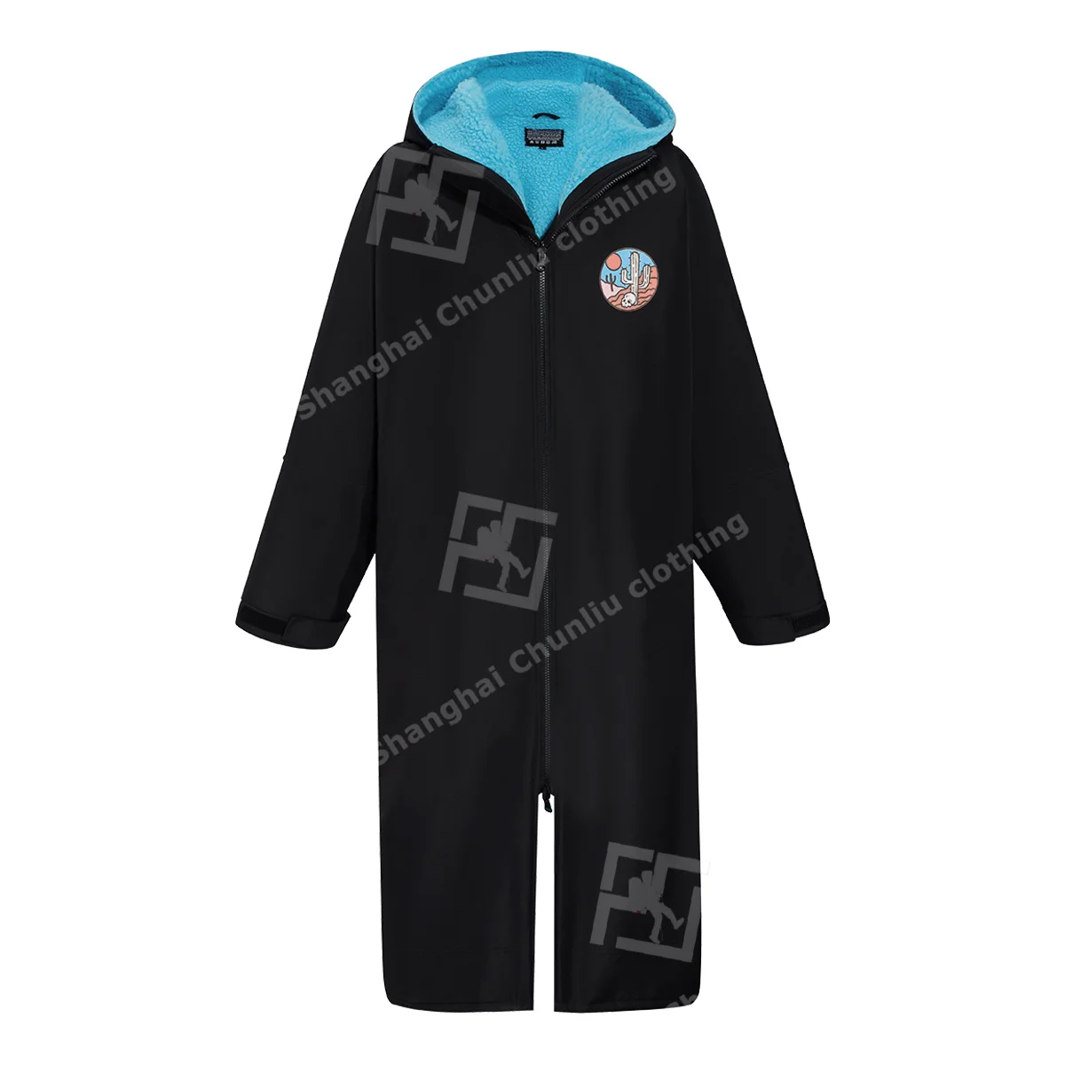 
Wholesale Large Size Custom Logo Poncho Towel Dry Robe, Beach Changing Towel 
