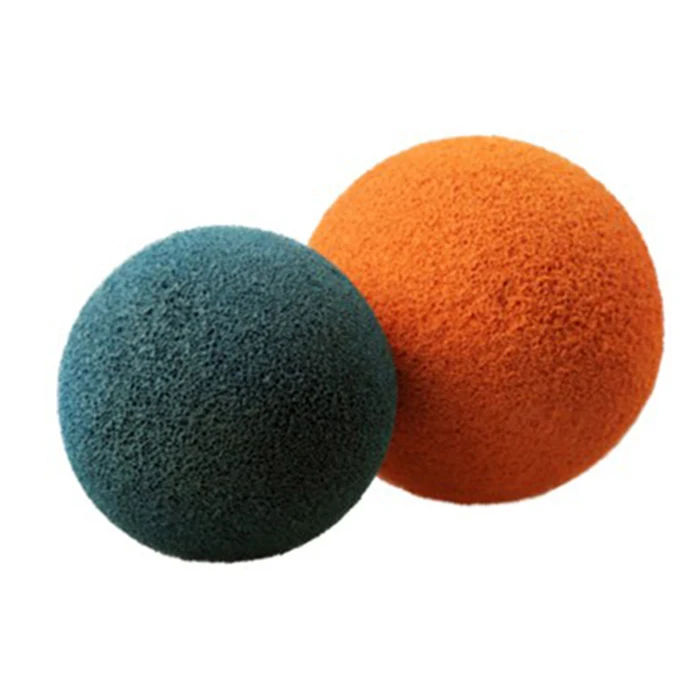 cleaning ball rubber ball sponge ball for cleaning concrete pump pipe delivery pipe-soft to hard