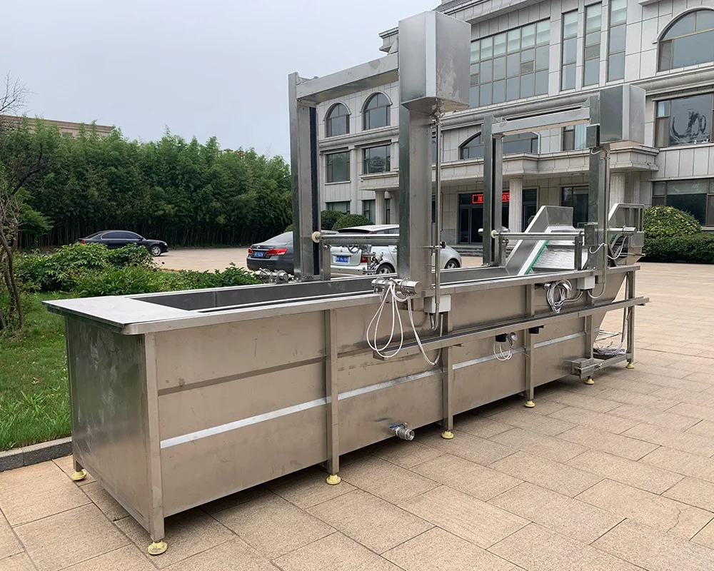 Vegetable Blanching Machine processing line