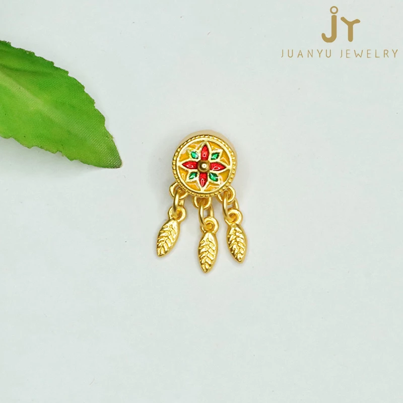 Chinese Style Jewelry Making Accessories Wholesale Brass Bracelets Diy Accessories DIY Necklace Pendants Jewelry