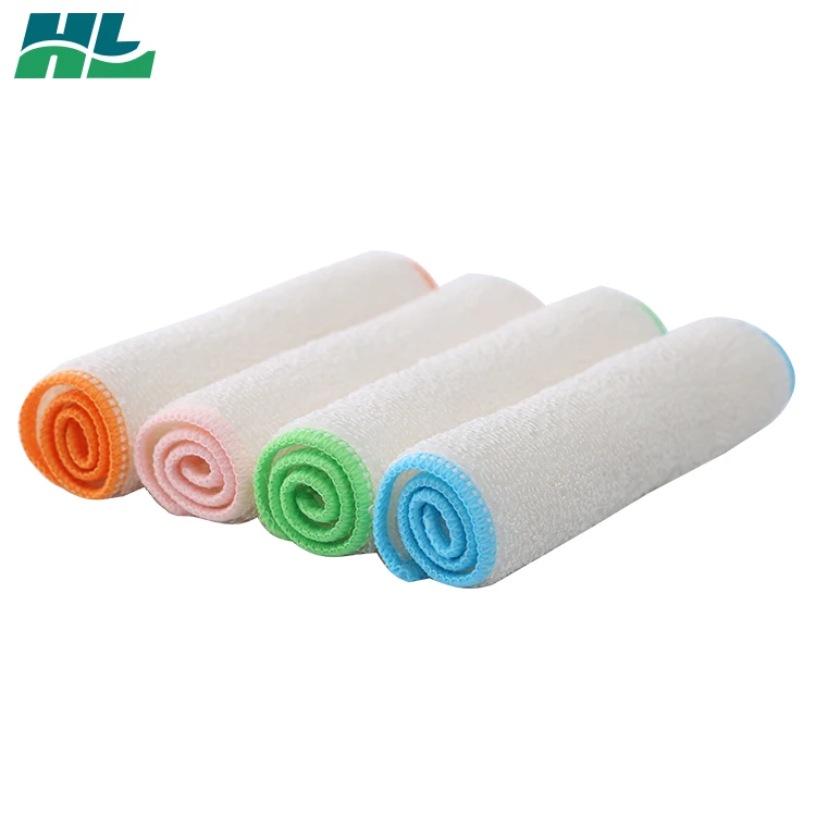 Лучшее средство для чистки, многофункциональные органические тряпки, полотенца из бамбукового волокна 18*23 см