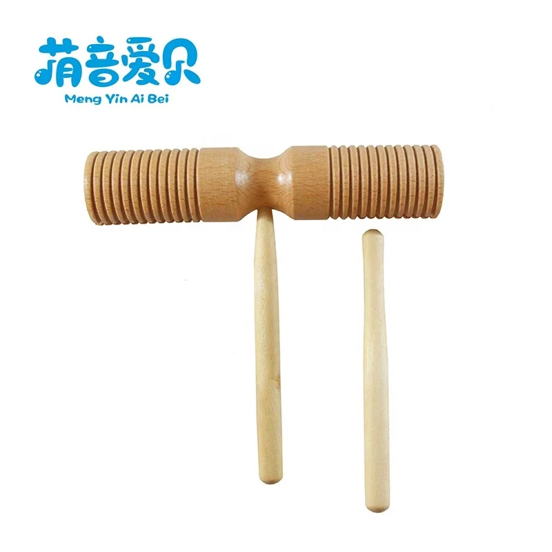 wood tone block agogo orff percussion  instrument