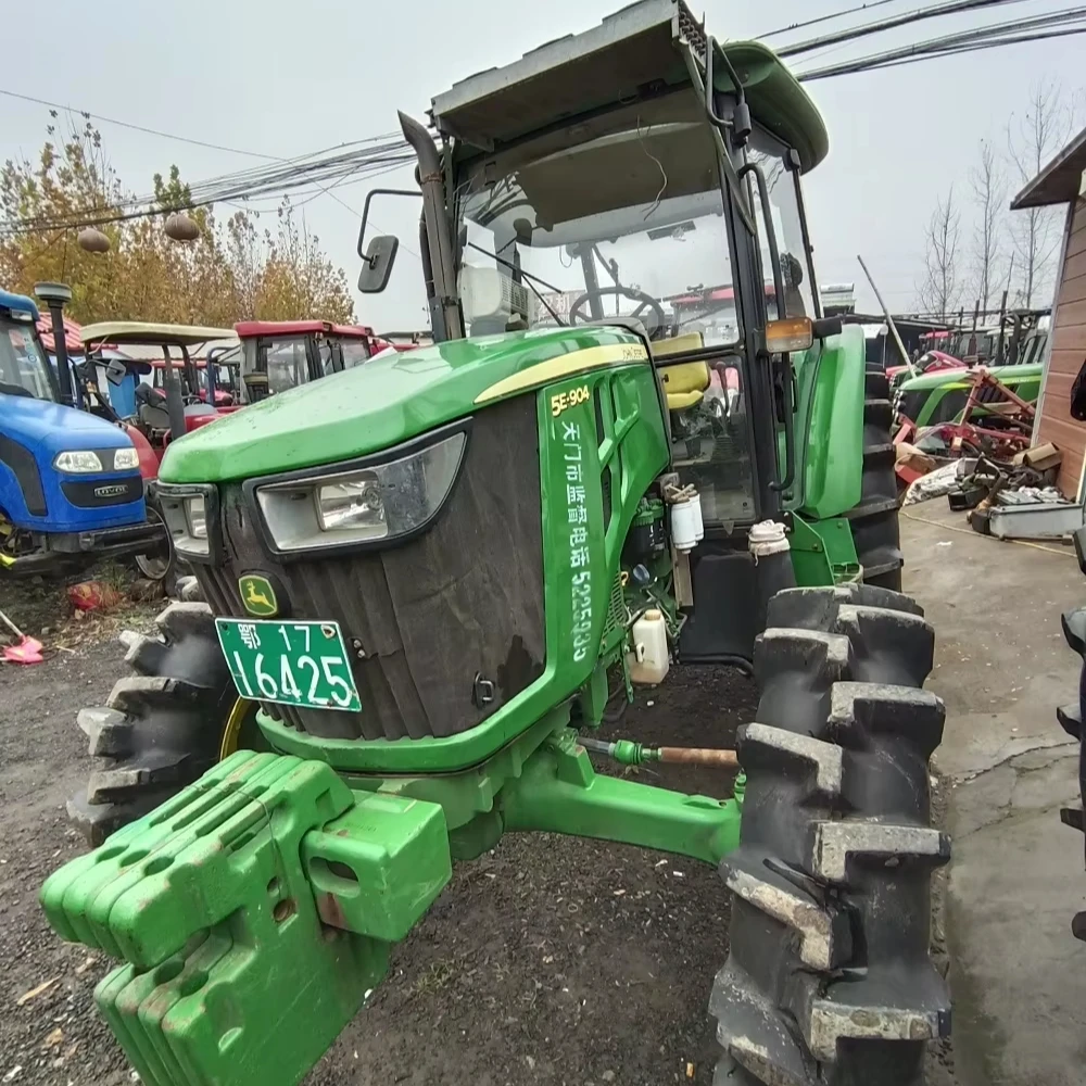 904 90hp farming John agriculture deere used tractors 75hp 90hp 120hp china sale cheap price john