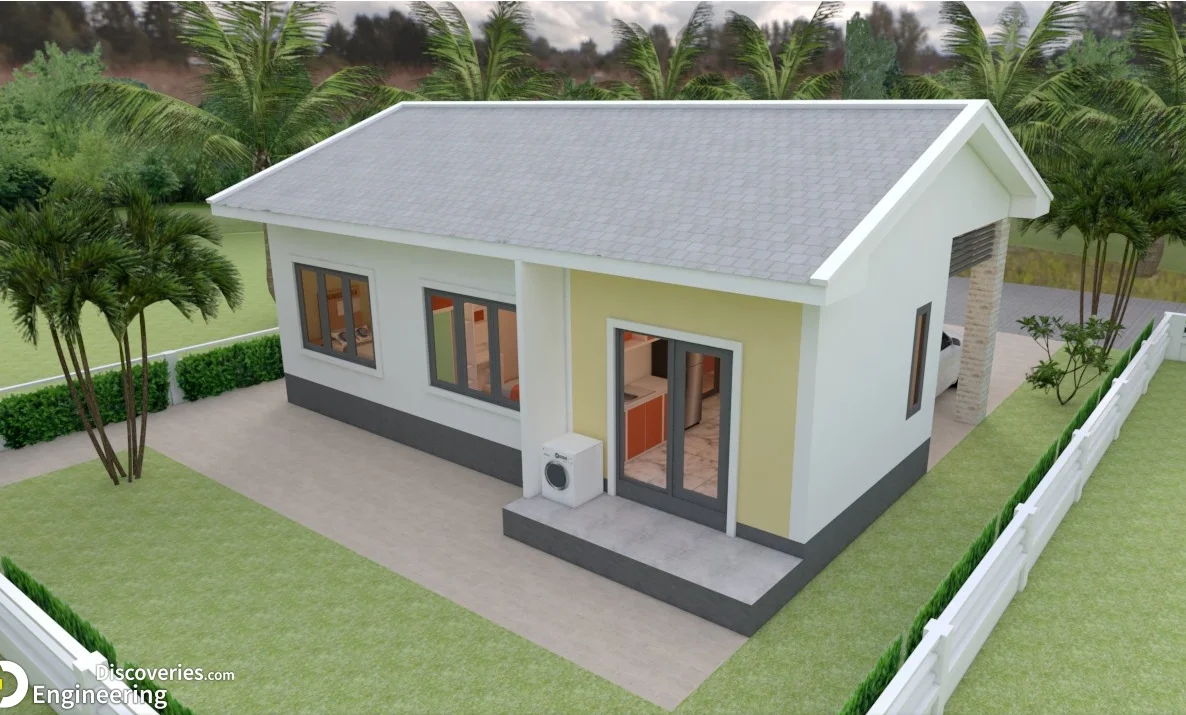 Tiny House with Free Design Plans  prefabricated  house modular homes