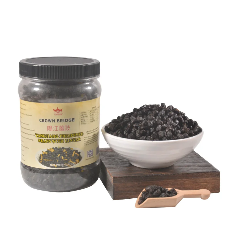 Новое поступление, соленые органические бобы, ферментированные черные бобы для приготовления пищи