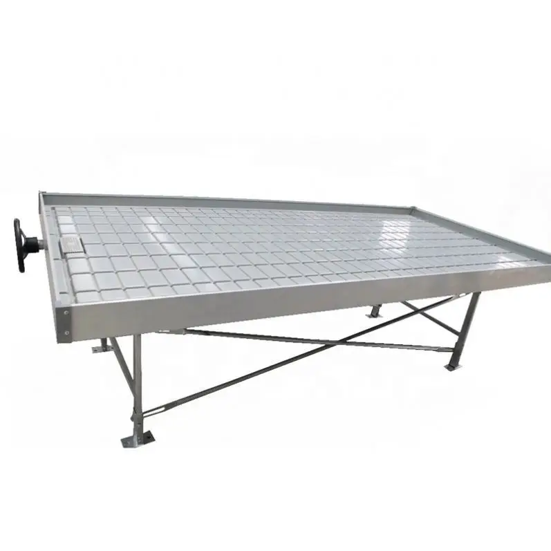 Hydroponic Customize Rolling Grow Tray Bench