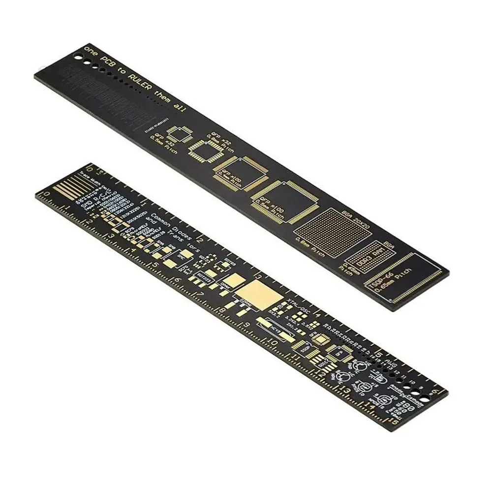 PCB Ruler 15CM Multi-functional Measuring Tool Resistor Capacitor Chip IC SMD Diode Transistor PCB Reference Ruler