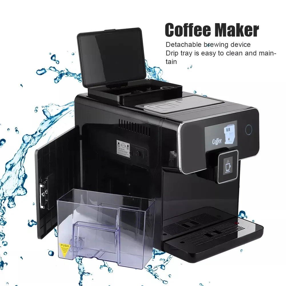 Expresso barista commercial fully automatic espresso coffee machine/coffee machine with grinder/coffee machine for business