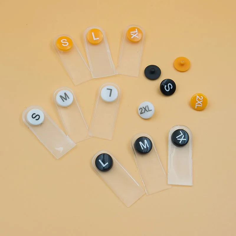 Eco Friendly Recycle Nylon Detachable  Alphabet Letter Label Neck Customizable Size Tags for Clothing Brands