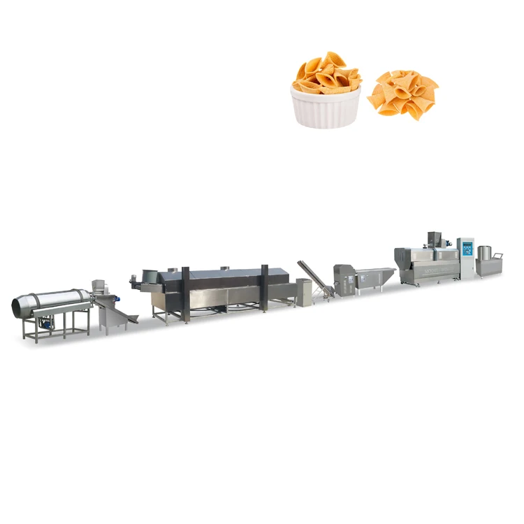automat industrial nachos making machines fried puff puff frying machine fully automatic chips doritos pallet making machine