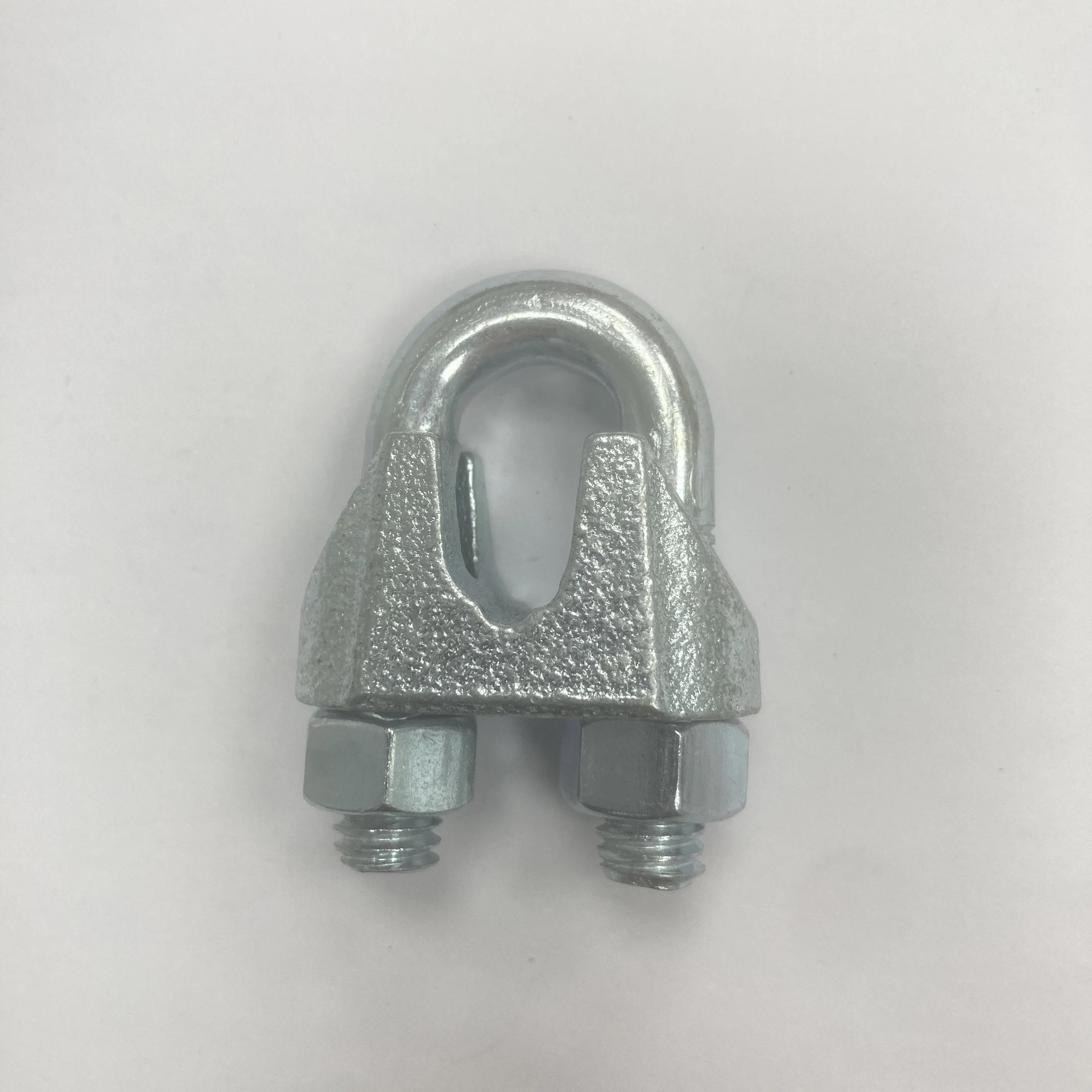 US Type Malleable Galvanized Cable Clamp with Zinc Plated Nut Steel Rigging Wire Rope Clip for Sling
