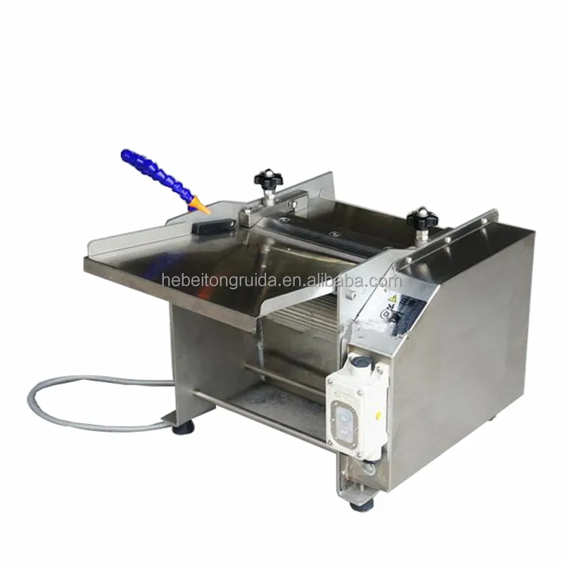 Automatic Squid Sea Bream Sea Bass Salmon Swordfish Marlin Fish Skin Removing Peeling Peeler Machine
