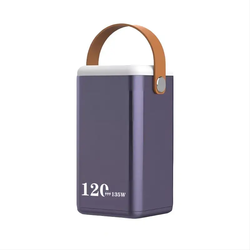 Компактные Внешние аккумуляторы для быстрой зарядки 120000 мАч 90000 60000 PD 135 Вт портативное зарядное устройство мобильных телефонов