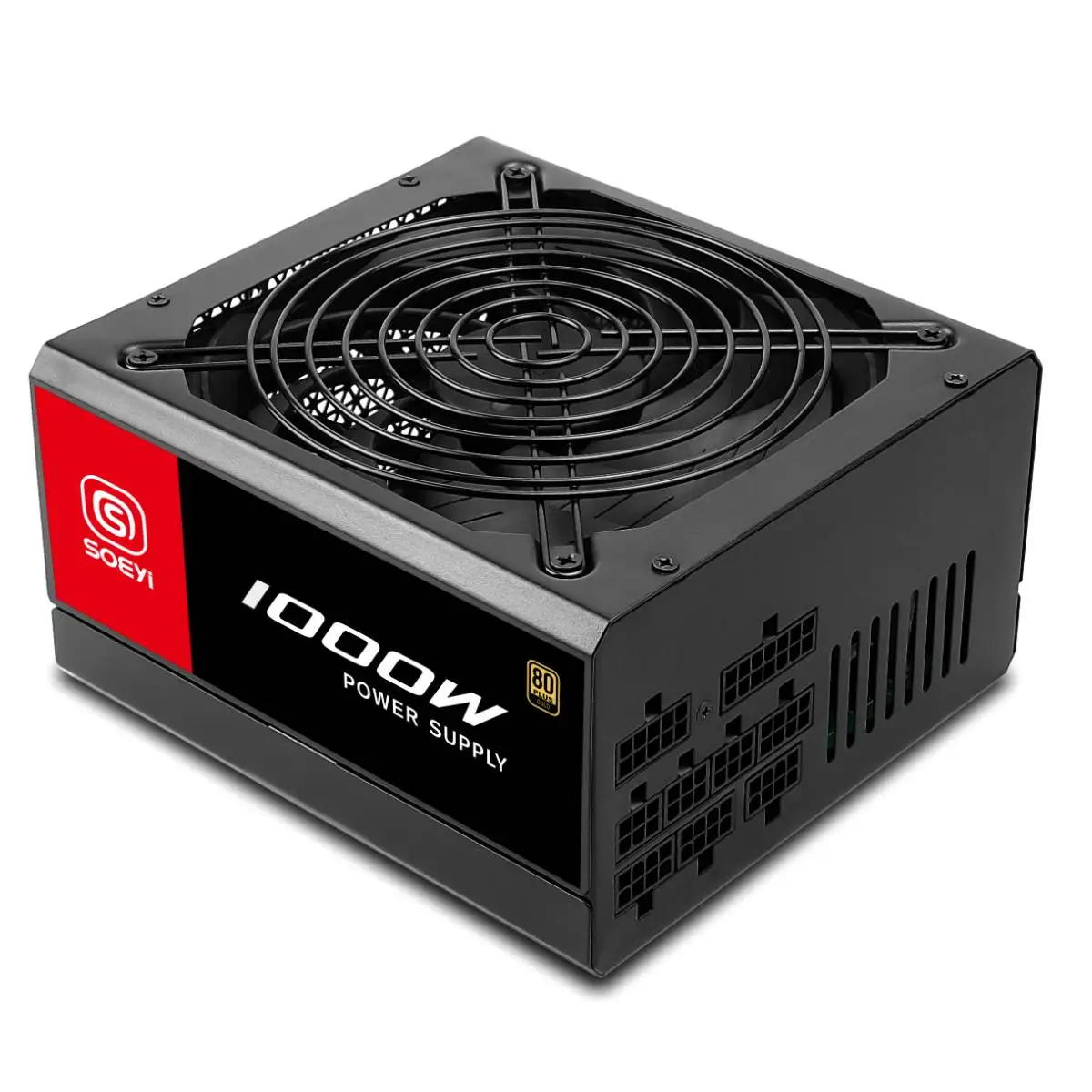 Soeyi Wholesales PSU OEM/ODM Fonte ATX 1000W 900W 800W 700W Full Modular Computer Power Supply For PC