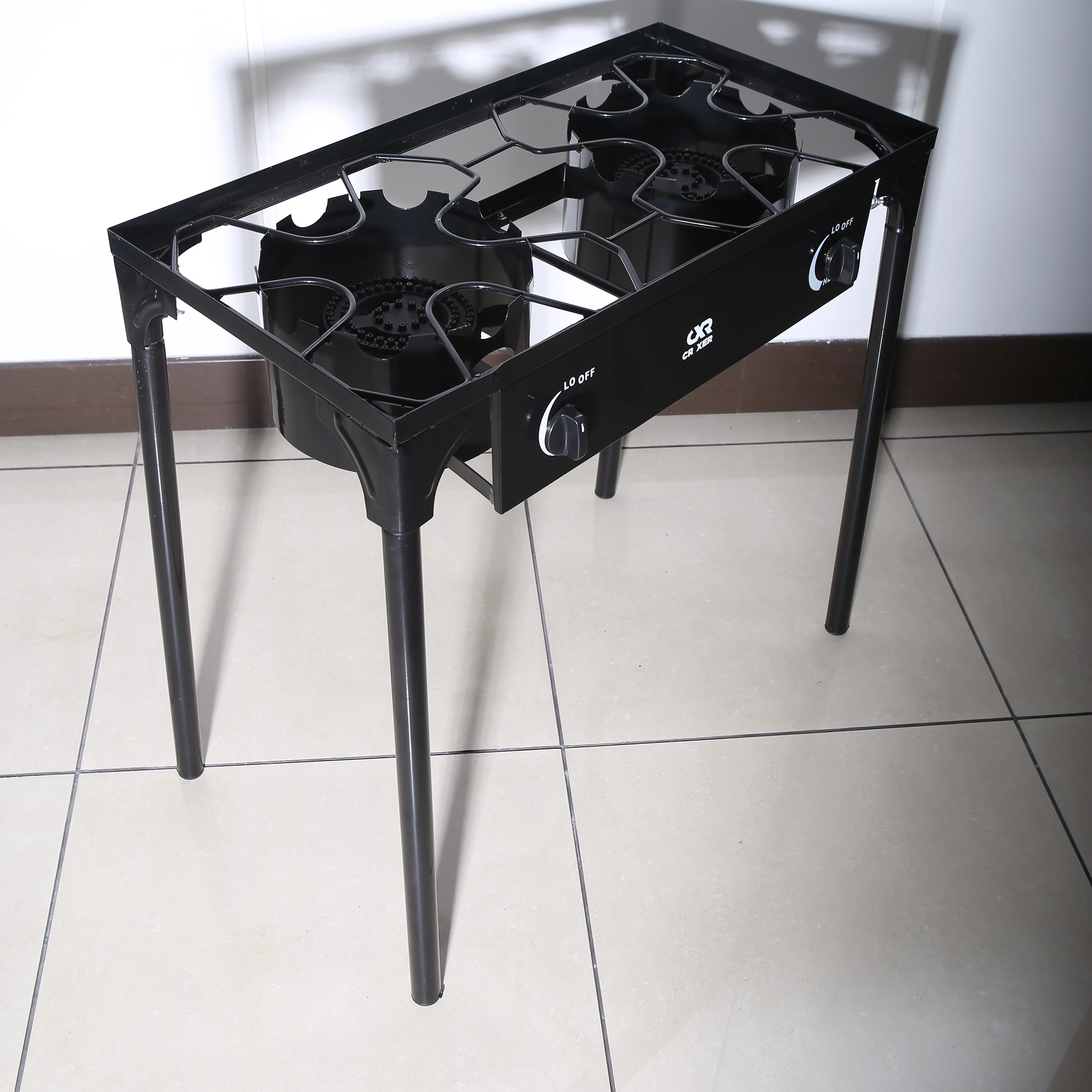 High leg Gas cooker   Two Burner stove