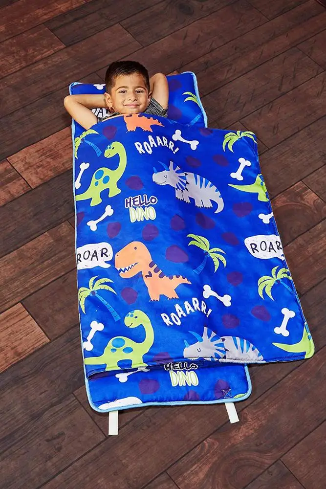 Manufacture Custom Children Slumber bag Cartoon Animal Printed Sleeping Bag For Kids