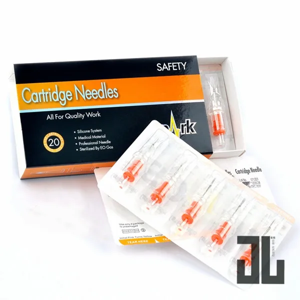 New SPARK disposable Truecolor Tattoo Needle Cartridges with membrane