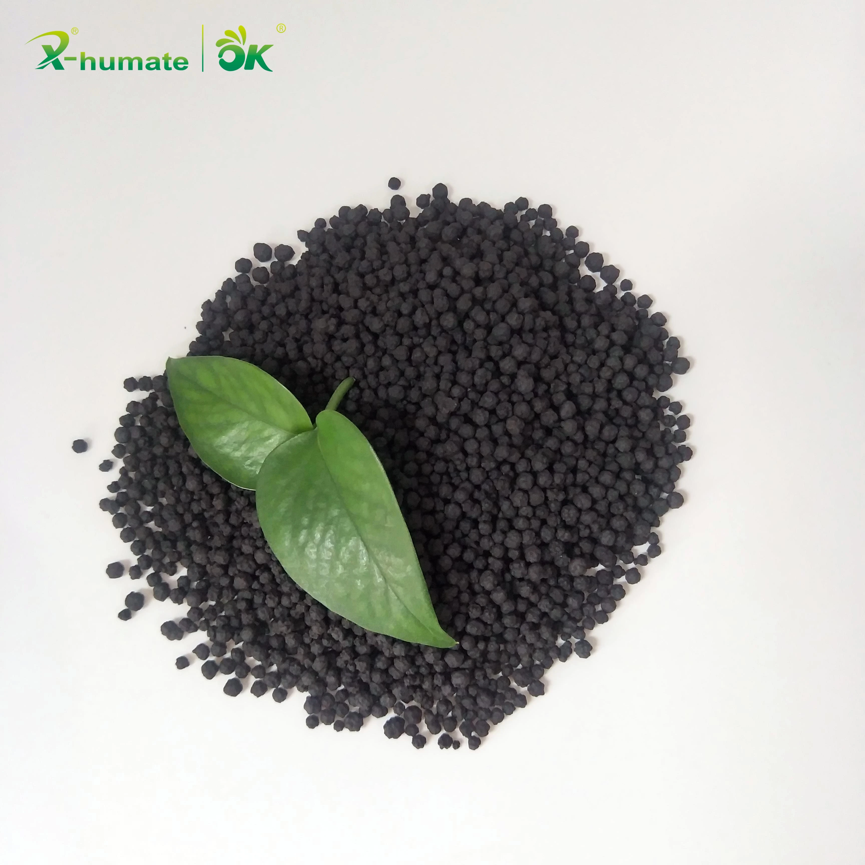 X-humate Granulos de aminoacidos de acido humico de fertilizer organico