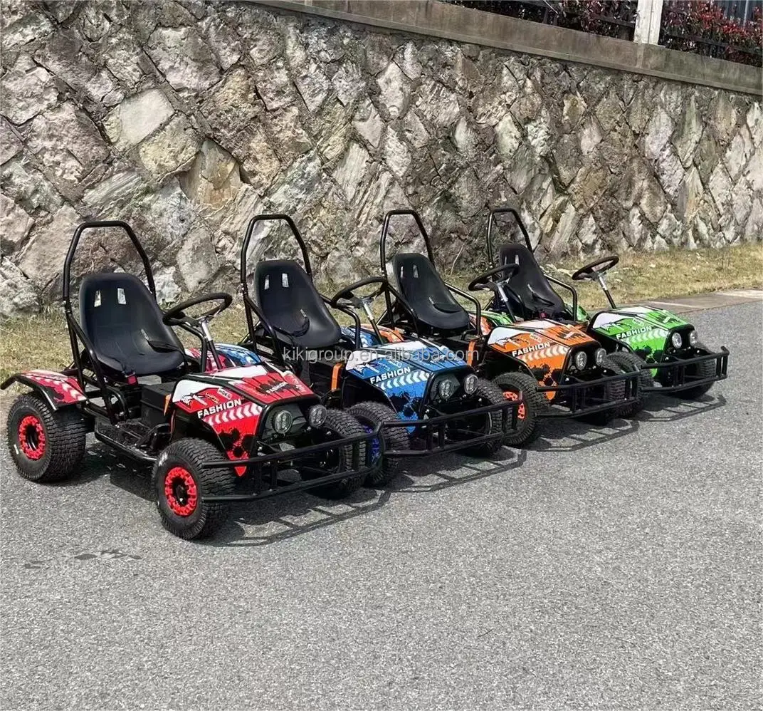Factory direct sale battery operated toy electric go kart for 10 years old huge kids cars