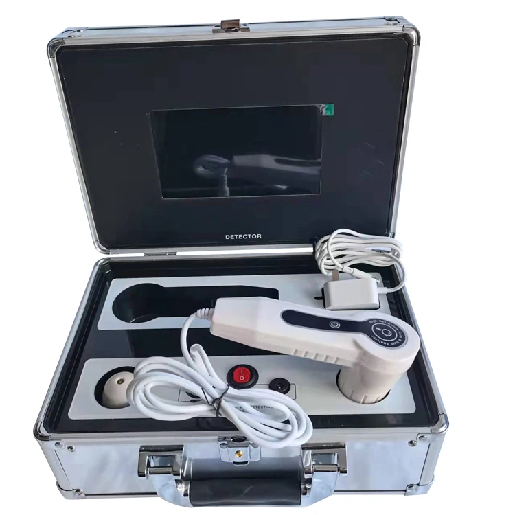 Portable skin and hair analyzer face scanner machine with screen