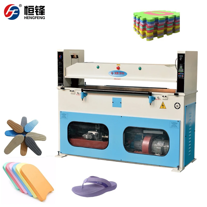 Automatic eva sheet slipper rubber shoe sole eva press hydraulic die cutting machine