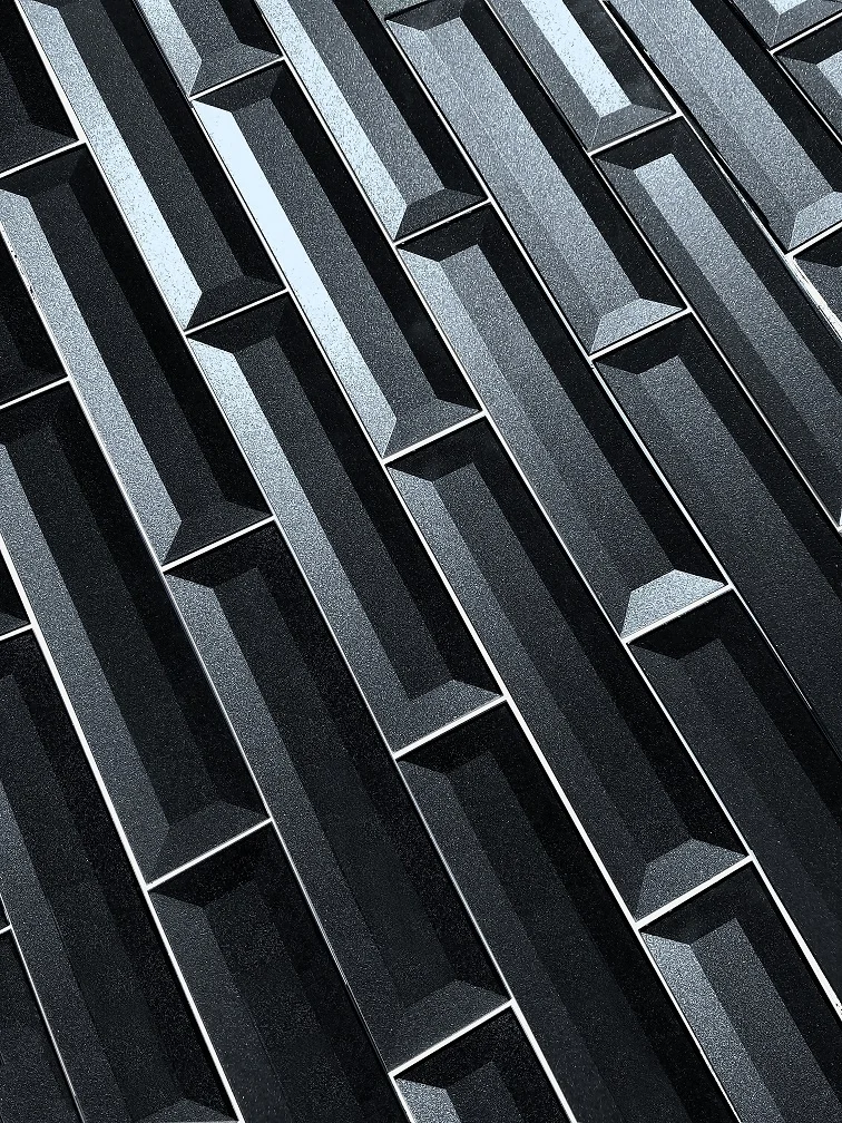 BXM261  Competitive price automatic glass shape mirror mosaic straight line beveling compact machine