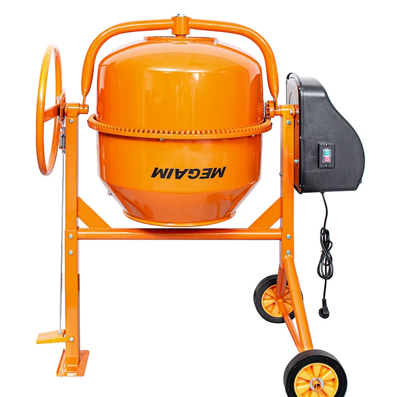 150L CE approved mini portable mortar mixer forced movement mixer cement pan concrete mixer for sale