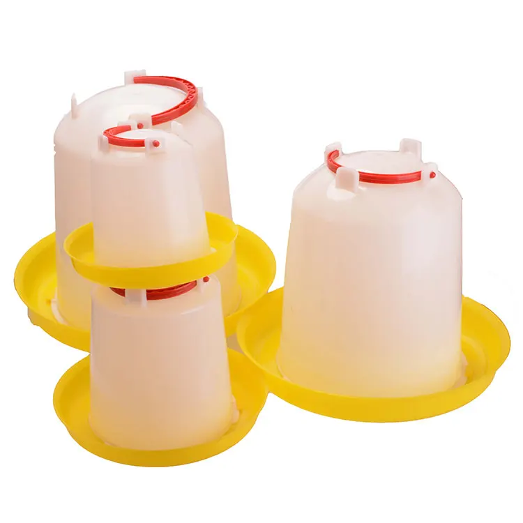Optional Multiple Sizes 1.5L Animal Drinker Water Trough  for Chicken Drinking Types of Poultry Feeders