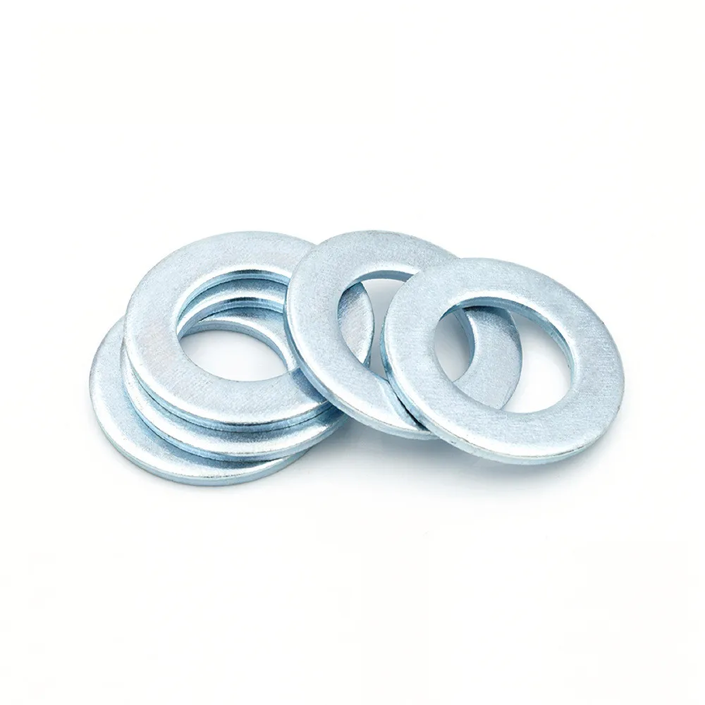 Ready To Ship Bulk Stock DIN125 FLAT WASHER ELECTRO GALVANIZED GRADE 4.8 1000Pcs/Pack