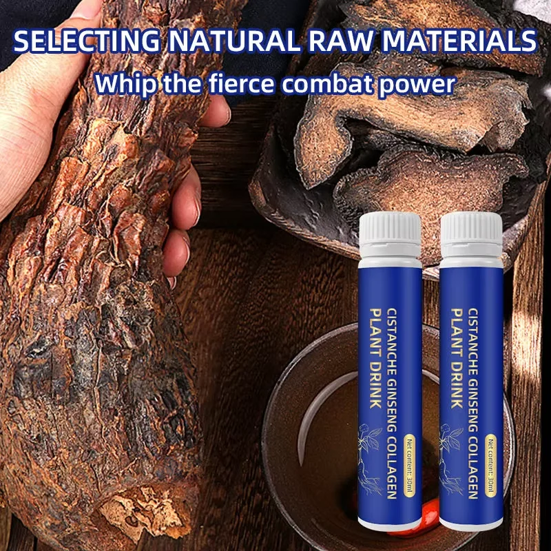Ginseng Wellness Elixir Revitalizing Ginseng Energy Oral Liquid For Health Vitality