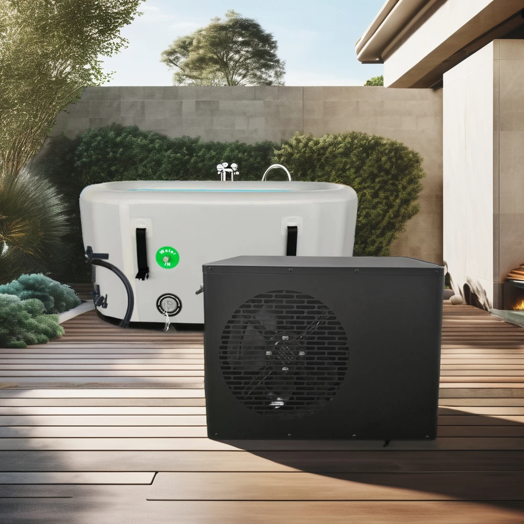 Custom Inflatable Therapy Pod Double Person Cold Water Tub Athletes Recovery Barrel Inflatable Ice Bath Tubs Cold Plunge Barrel