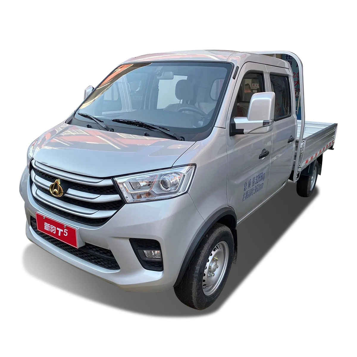 Light Truck RHD 1.6L 122Ps 5 Speed Manual Changan T5 KYC T5 Xinbao 2 Door 2 Seat Light Truck 4 Door 5 Seat Small Truck for Sale