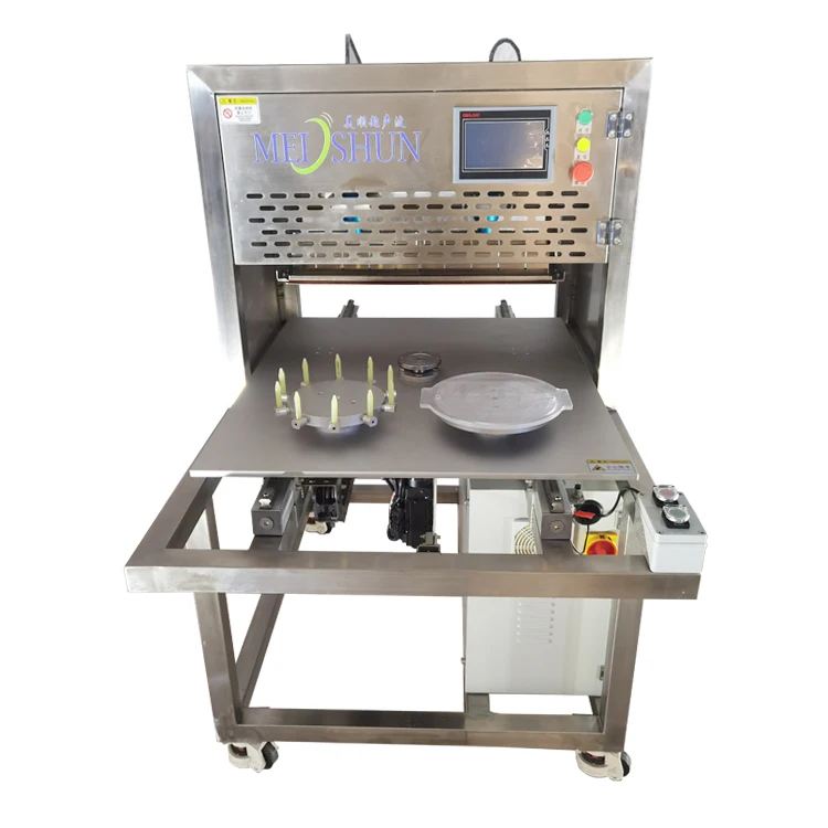 Medovik Russian traditional honey layer cake cutting equipment slicer Chinese supplier