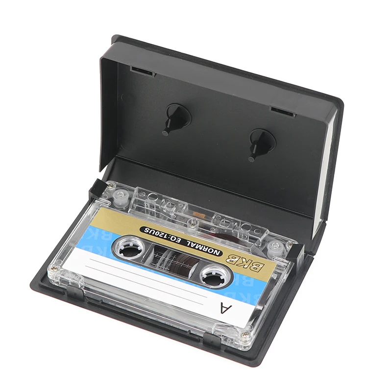 SUNSHING Customized Audio Tape Cassette Case PP Plastic Empty Shell Cassette Box VHS Case Blank Tape Video Cassette Tape Case