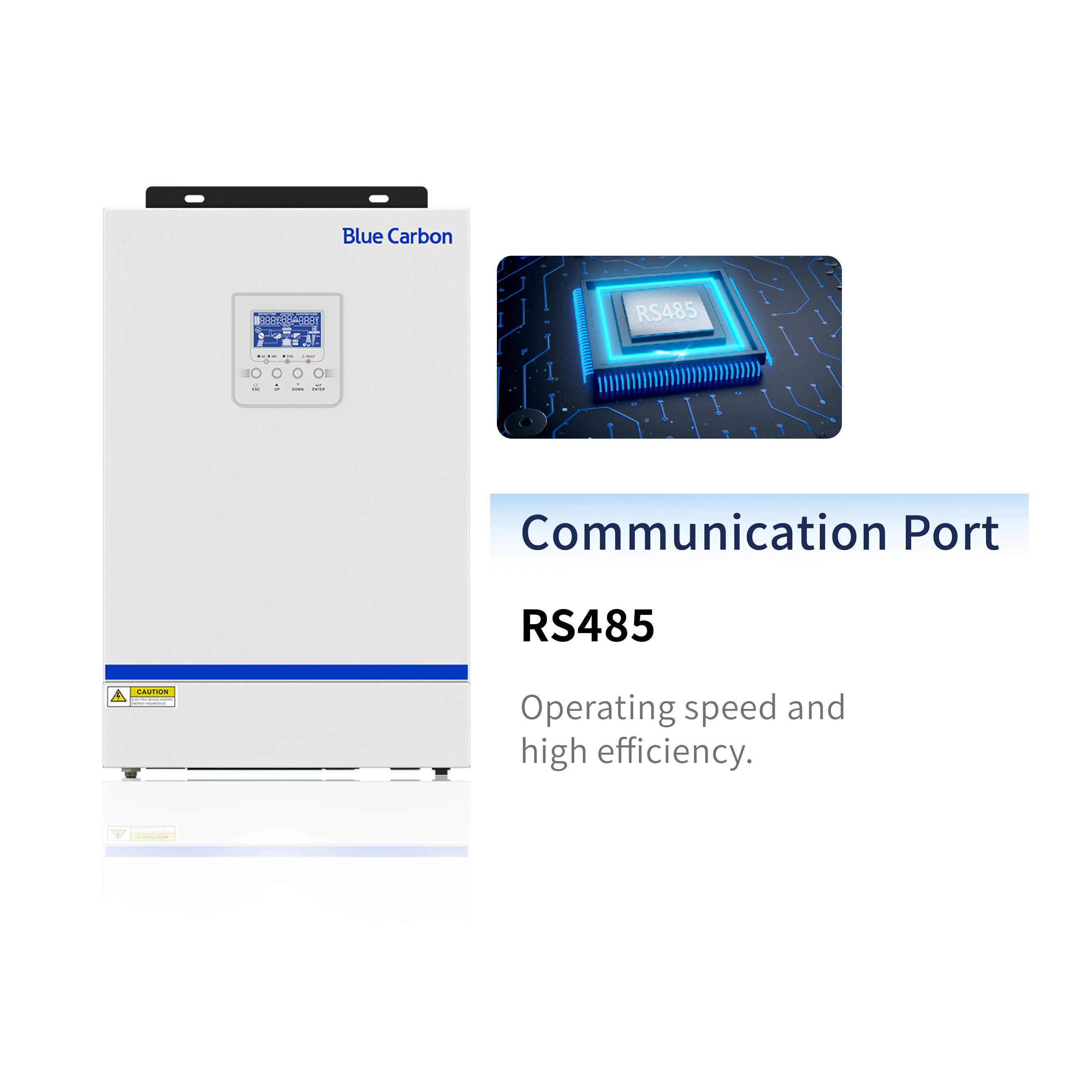 Blue carbon INVT 12v 24v 48v To 110v 220v Pure Sine Wave Off Grid Inverter 3.5KVA 5.5KW Dc To Ac Power Solar Inverter