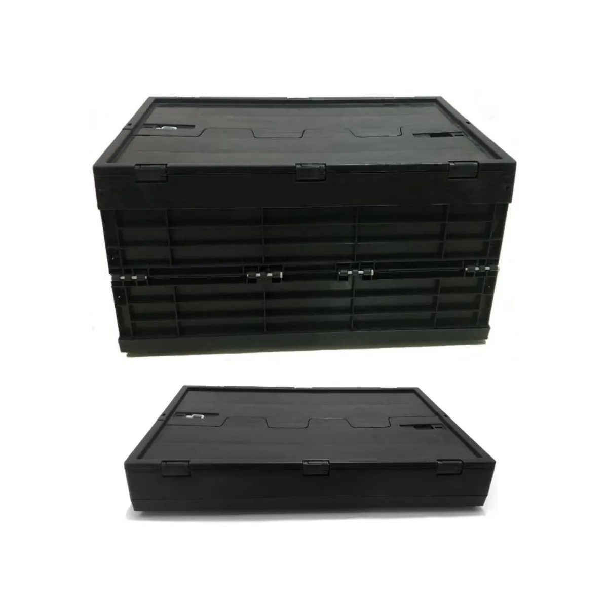 600*400*320 OEM Manufacturer Plastic foldable Container Collapsible and folding crate box for storage and moving