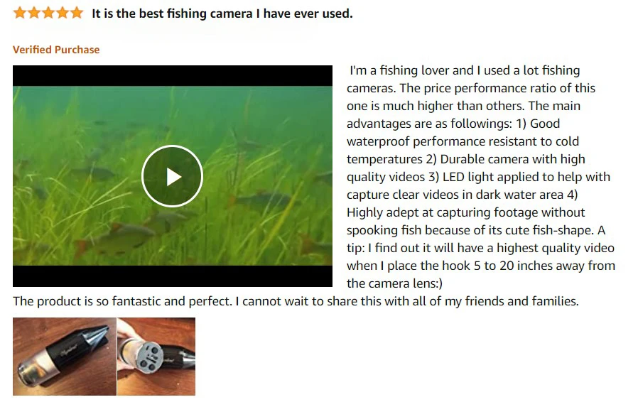 Portable Ice Fish Finder Fishing Camera 65ft Underwater Fishing Camera LED Night Vision Camera For Boat Fishing