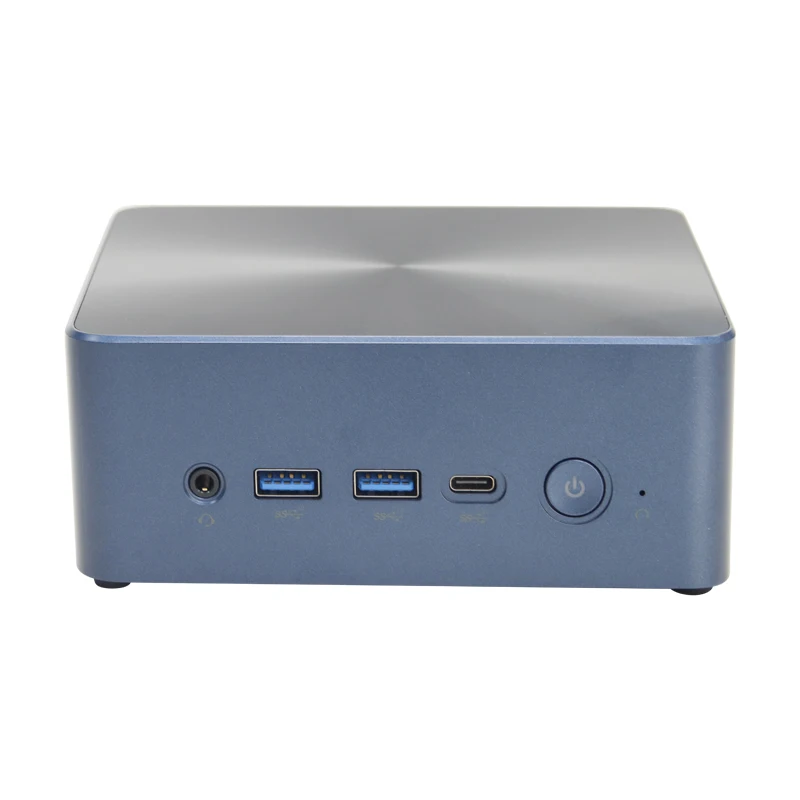 Factory Nano Intel Mini Pc Computer AMD 7840HS 4 Core  2 Lan Ethernet 4 Usb Ubuntu Win 10 Fanless Industrial Pc Intel  Mini Pc