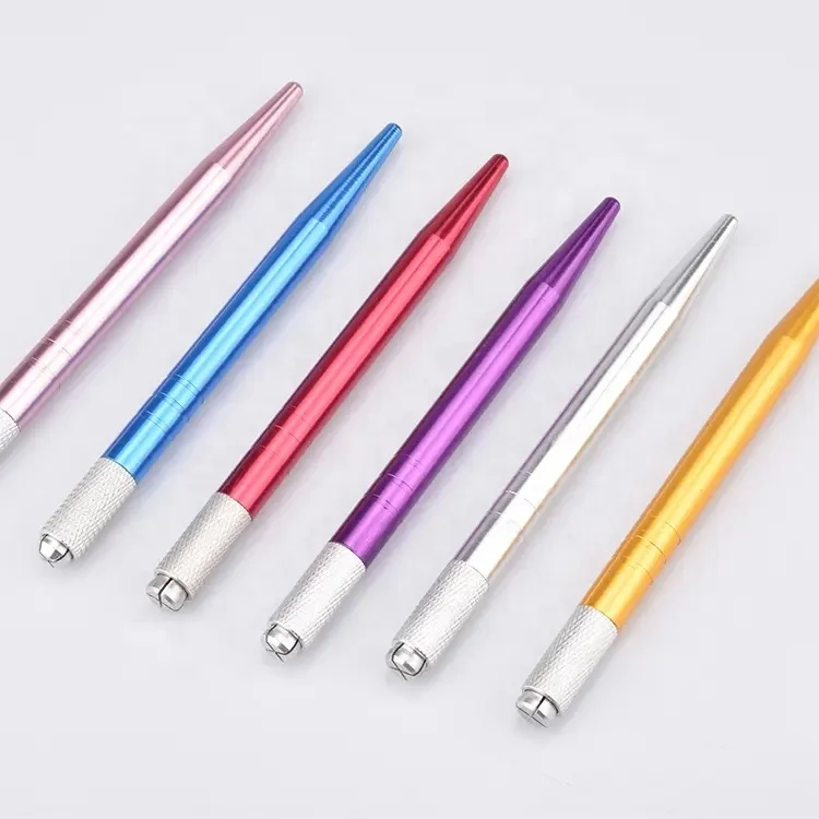 Private label 18U cartridge Disposable Microblading eyebrow needles Pen Supplies Machine Microblading kit for academy