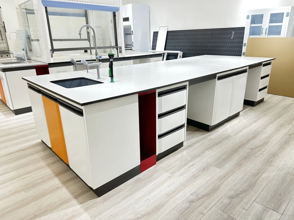 Laboratory Medical Chemical Table Wall Bench/Dental Lab Furniture School Table Bench