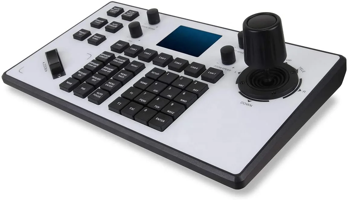 MYTECH High Quality Video Conference Controller IP 4D Keyboard Joystick PTZ Camera Controller Remote Control