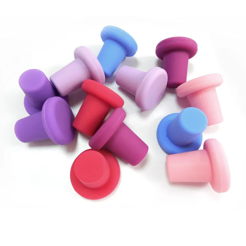 2022 Food Grade Reusable Silicone Bottle Stopper Wine Bottle Plug for wine lovers