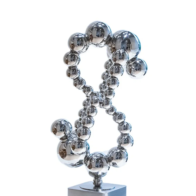 Customization Mirror Globe Stainless Steel Large Hollow Balls Railing Ball Decoration Hollow Metal Sphere