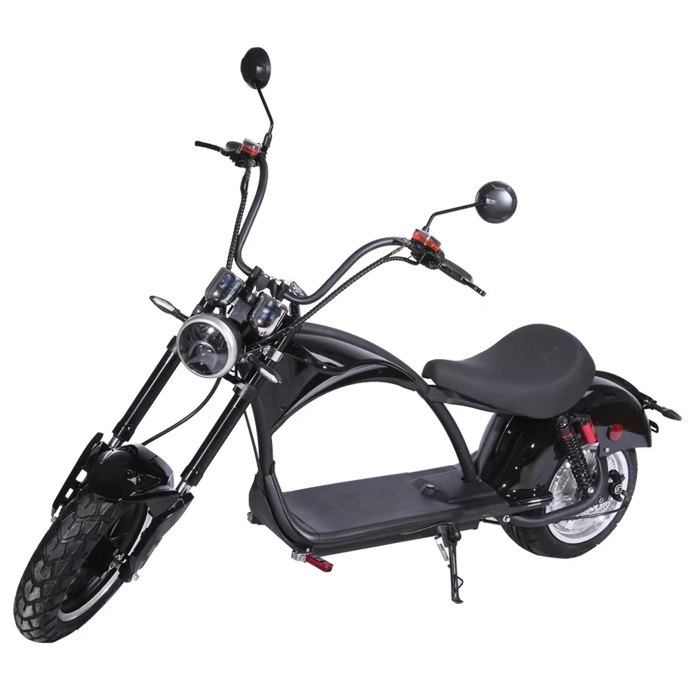 Hoodax  powerful 12 inch wheel  fat tire citycoco 2000w  motor electric scooter
