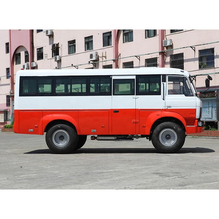 
Euro IV 10-17 seats new dongfeng 4x4 off road bus 