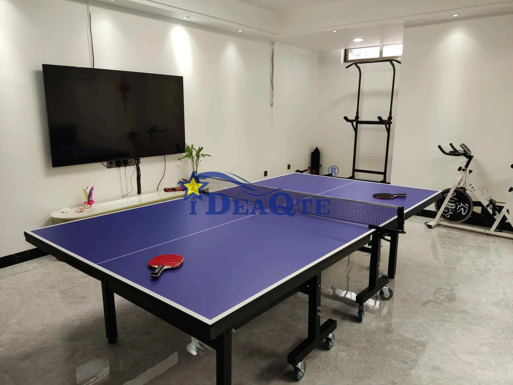 Direct Factory Sale Mobile Indoor Table Tennis Easy To Assemble Wholesale Tennis Table